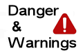 Gingin Danger and Warnings